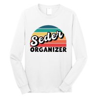 Funny Passover Seder Organizer Jewish Passover Leader Long Sleeve Shirt