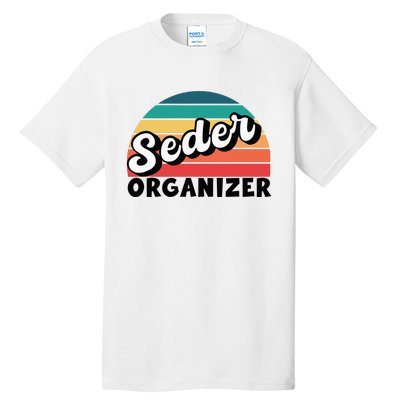 Funny Passover Seder Organizer Jewish Passover Leader Tall T-Shirt