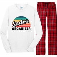 Funny Passover Seder Organizer Jewish Passover Leader Long Sleeve Pajama Set