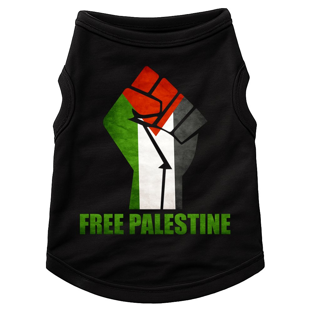 Free Palestine Supports Palestine And Arab Gift Doggie Tank