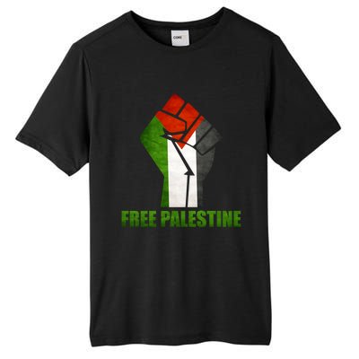 Free Palestine Supports Palestine And Arab Gift Tall Fusion ChromaSoft Performance T-Shirt