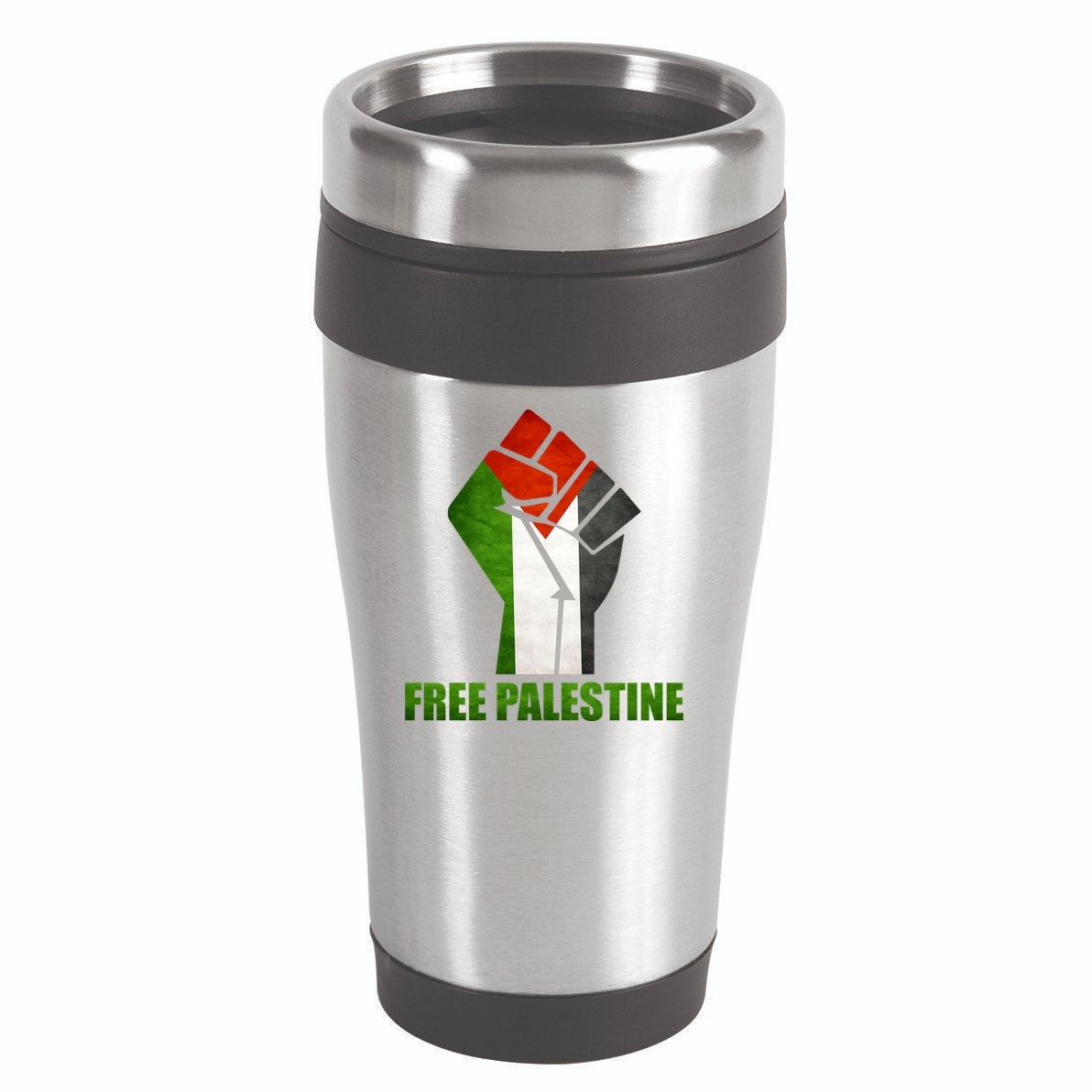 Free Palestine Supports Palestine And Arab Gift 16oz Travel Tumbler