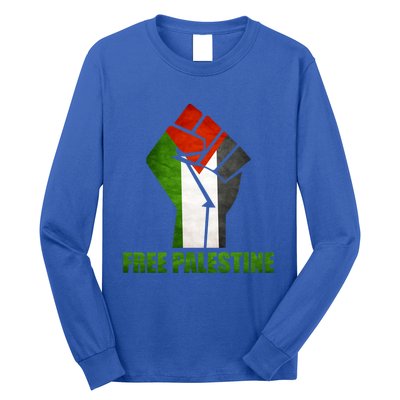 Free Palestine Supports Palestine And Arab Gift Long Sleeve Shirt