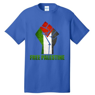 Free Palestine Supports Palestine And Arab Gift Tall T-Shirt