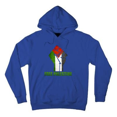 Free Palestine Supports Palestine And Arab Gift Tall Hoodie