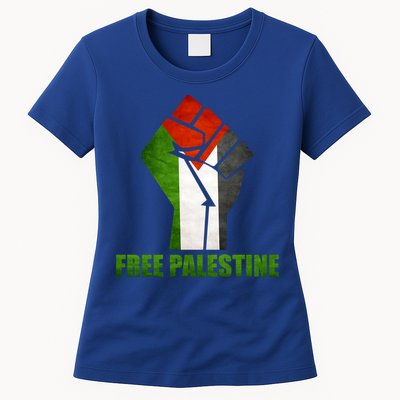 Free Palestine Supports Palestine And Arab Gift Womens T-Shirt