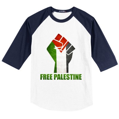 Free Palestine Supports Palestine And Arab Gift Baseball Sleeve Shirt