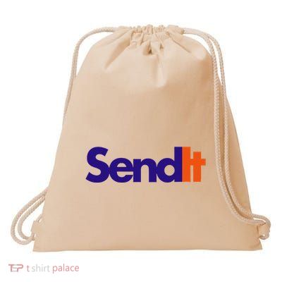 Funny Party Send It Drawstring Bag