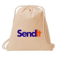 Funny Party Send It Drawstring Bag