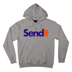 Funny Party Send It Tall Hoodie