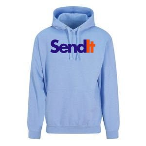 Funny Party Send It Unisex Surf Hoodie