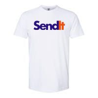 Funny Party Send It Softstyle CVC T-Shirt