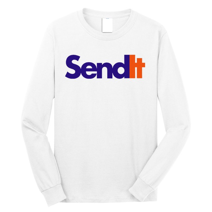 Funny Party Send It Long Sleeve Shirt