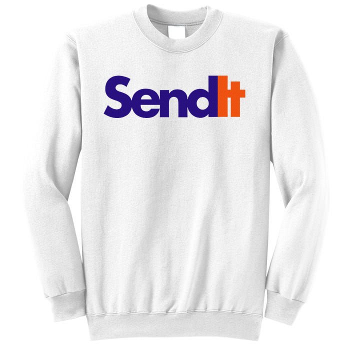 Funny Party Send It Sweatshirt