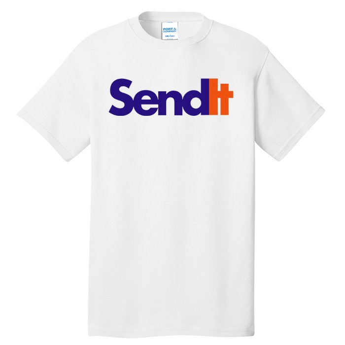 Funny Party Send It Tall T-Shirt