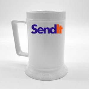 Funny Party Send It Beer Stein