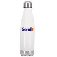 Funny Party Send It Stainless Steel Insulated Water Bottle