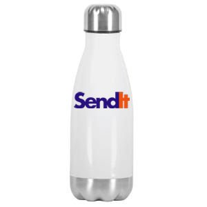 Funny Party Send It Stainless Steel Insulated Water Bottle