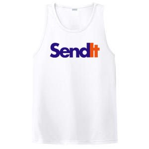 Funny Party Send It PosiCharge Competitor Tank