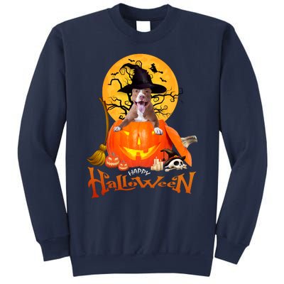 Funny Pitbull Spooky Halloween Sweatshirt