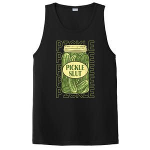 Funny Pickle Slut Who Loves Pickles Apaprel Gift PosiCharge Competitor Tank