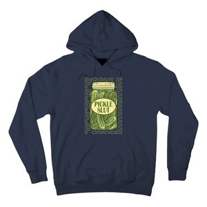 Funny Pickle Slut Who Loves Pickles Apaprel Gift Hoodie