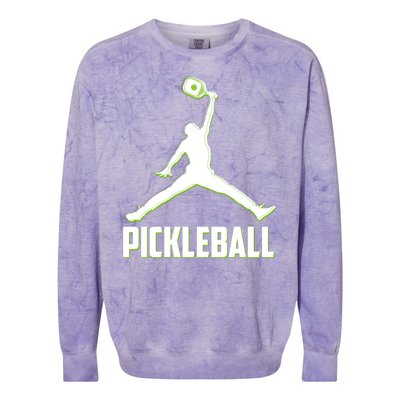 Funny Pickleball Sports Logo Colorblast Crewneck Sweatshirt