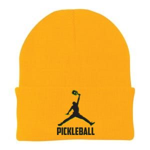 Funny Pickleball Sports Logo Knit Cap Winter Beanie