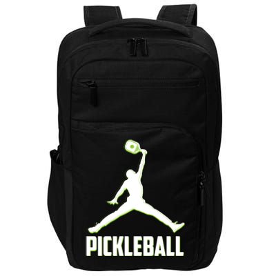 Funny Pickleball Sports Logo Impact Tech Backpack