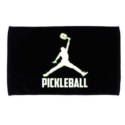 Funny Pickleball Sports Logo Microfiber Hand Towel