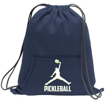 Funny Pickleball Sports Logo Sweatshirt Cinch Pack Bag