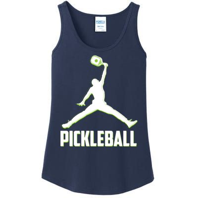 Funny Pickleball Sports Logo Ladies Essential Tank