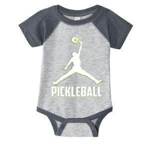 Funny Pickleball Sports Logo Infant Baby Jersey Bodysuit