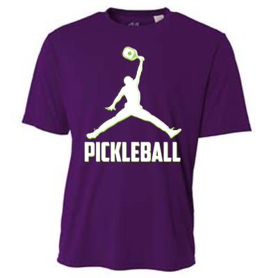 Funny Pickleball Sports Logo Cooling Performance Crew T-Shirt