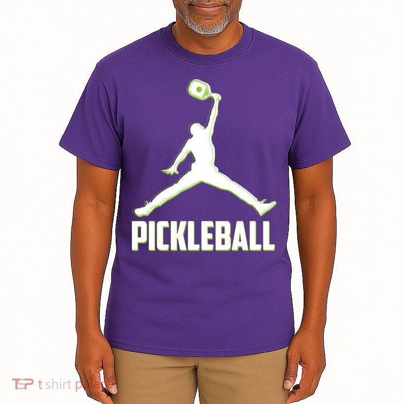 Funny Pickleball Sports Logo Tall T-Shirt