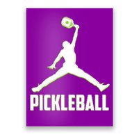 Funny Pickleball Sports Logo Poster