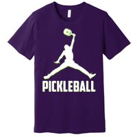 Funny Pickleball Sports Logo Premium T-Shirt