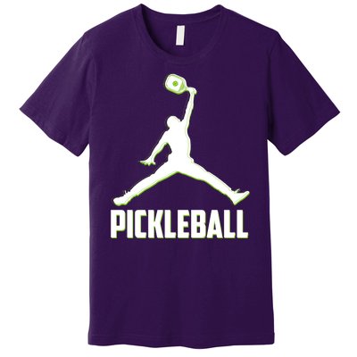 Funny Pickleball Sports Logo Premium T-Shirt