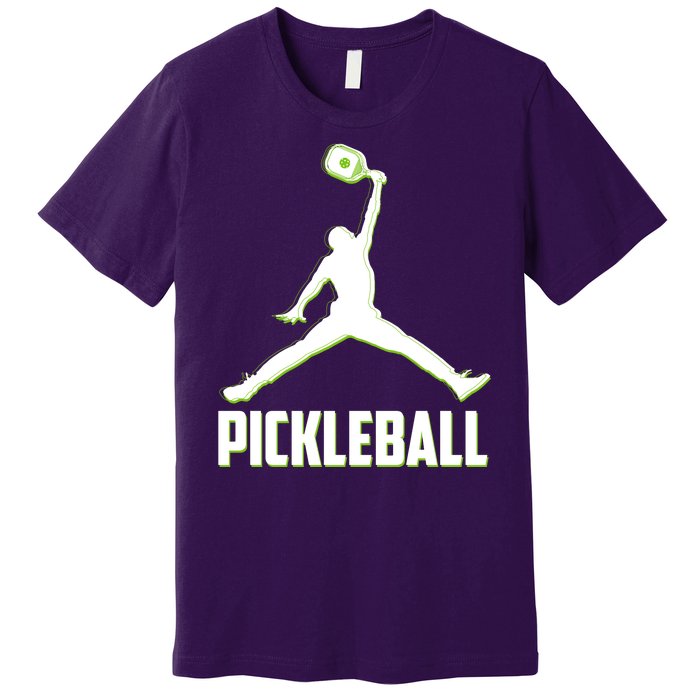 Funny Pickleball Sports Logo Premium T-Shirt