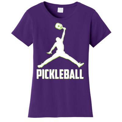 Funny Pickleball Sports Logo Women's T-Shirt