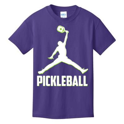 Funny Pickleball Sports Logo Kids T-Shirt