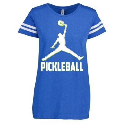 Funny Pickleball Sports Logo Enza Ladies Jersey Football T-Shirt