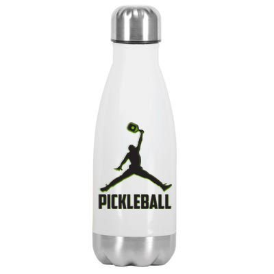 Funny Pickleball Sports Logo Stainless Steel Insulated Water Bottle