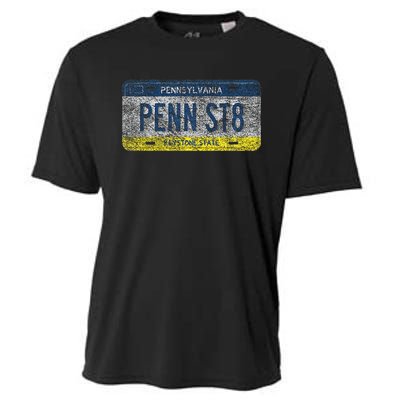 Funny Pa State Vanity License Plate Penn St8 Cooling Performance Crew T-Shirt