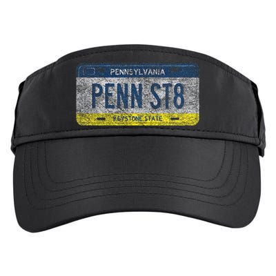 Funny Pa State Vanity License Plate Penn St8 Adult Drive Performance Visor