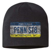 Funny Pa State Vanity License Plate Penn St8 Sustainable Beanie