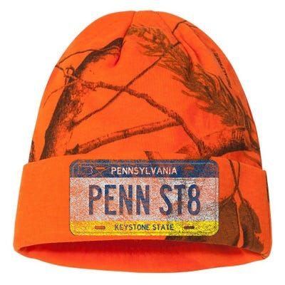 Funny Pa State Vanity License Plate Penn St8 Kati Licensed 12" Camo Beanie