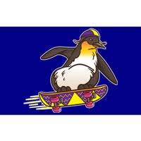 Funny Penguin Skateboard Skater Gift Skateboarding Gift Bumper Sticker