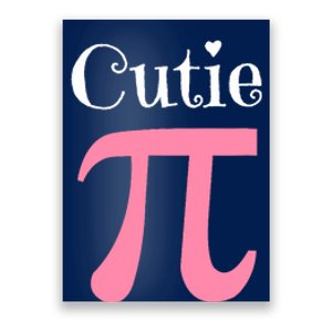 Funny Pi Symbol Cutie Pie National Pi Day Tee Gift Poster