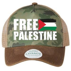 Free Palestine Support Stand With Palestine Legacy Tie Dye Trucker Hat